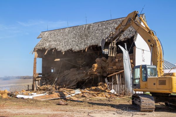 Barn Demolition in Coeur D Alene