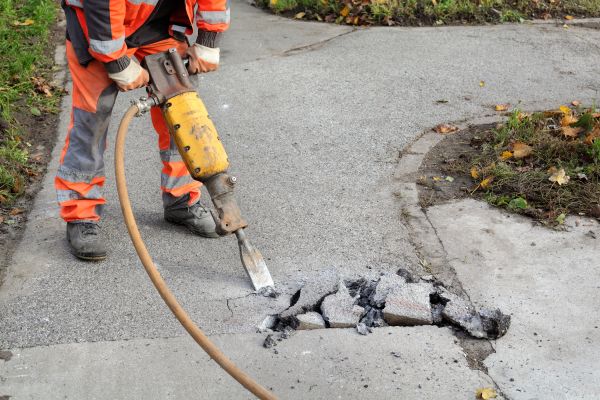 Sidewalk Demolition in Coeur D Alene