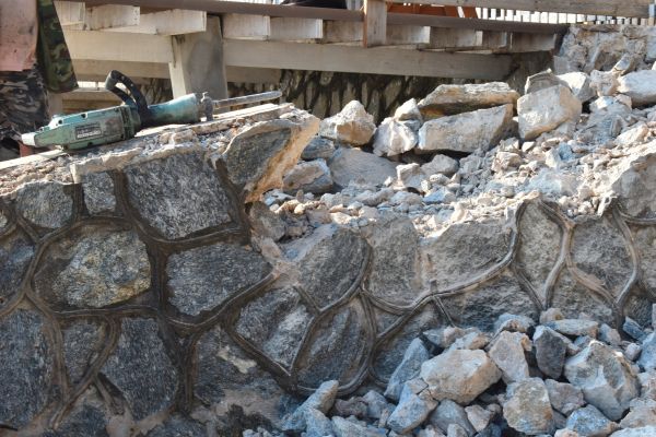 Retaining Wall Demolition in Coeur D Alene