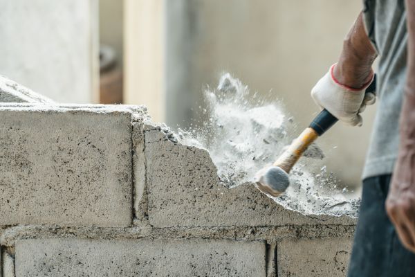 Block Wall Demolition in Coeur D Alene
